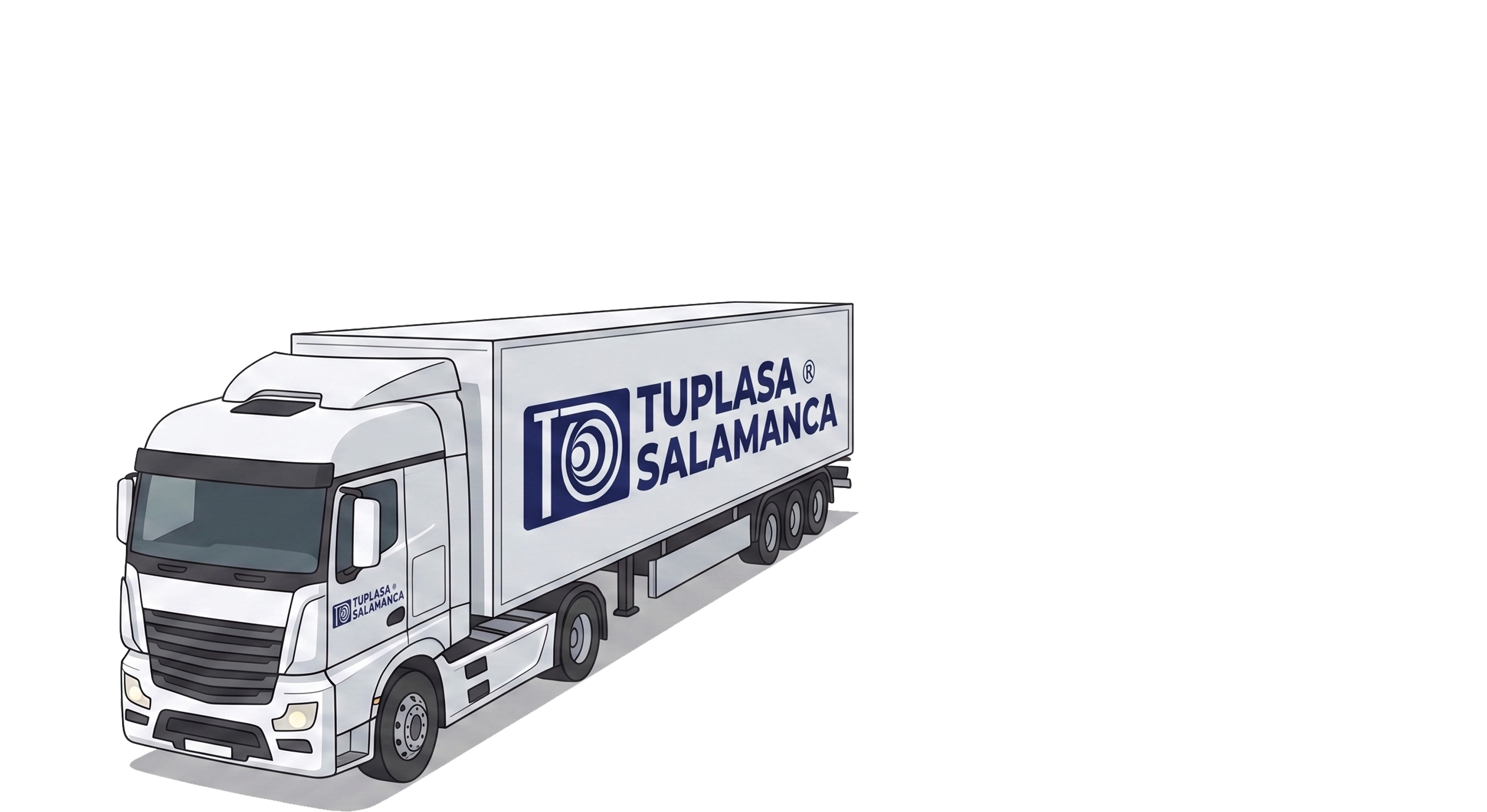 Camión Tuplasa en Ruta